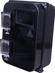Корпус пластиковый e.mbox.stand.plastic.n.f3 под 3-ф счетчик навесной с комплектом метизов E.NEXT
