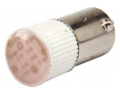 Лампа змінна LED24K світлодіодна матриця Bа9s 24В червона EMAS