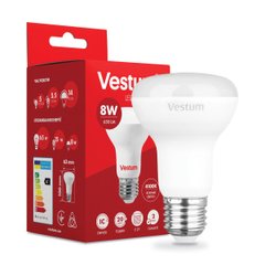 Світлодіодна лампа Vestum R63 8W 4100K 220V E27 1-VS-1403, 4100