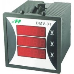Электронный индикатор напряжения DMV-3T щитовой F&F