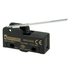 Міні-вимикач під пайку MN2KIM2 с длинным металевим важілем EMAS