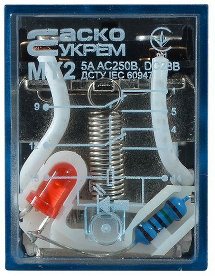 Реле МY2 (AC 12 V)