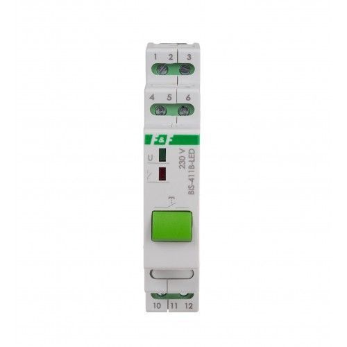 Імпульсне реле BIS-411B-LED, 220В, 16А