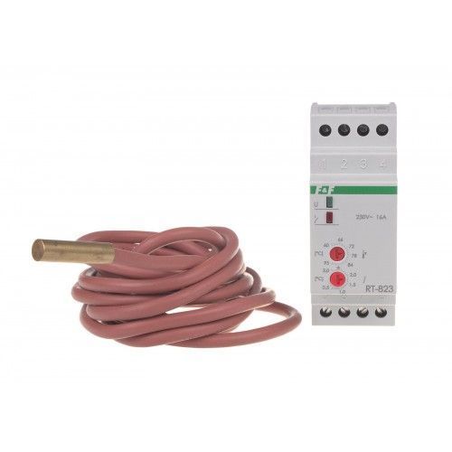 Регулятор температури RT-823 16А AC/DC 60-95*С ФиФ
