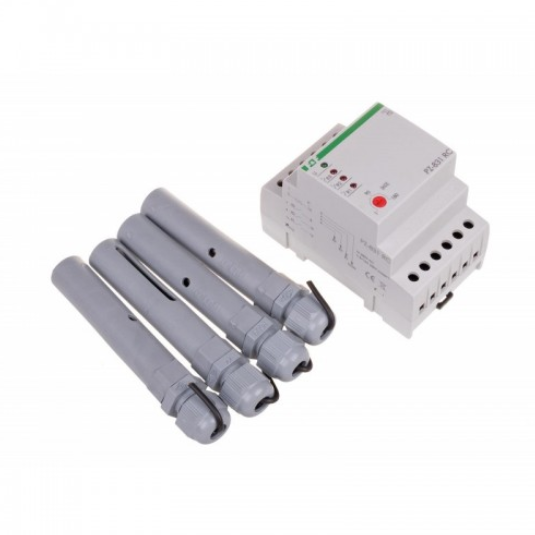 Реле контролю рівня рідини F&F PZ-831 RC, трирівневе 230V