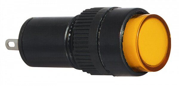 Сигнальна арматура AD22E-12DS жовта 220V АC