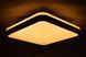 GLOW матовий 60W 391*391*65мм 3000К-6500К з пультом махагон
