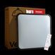 GLOW матовий 60W 391*391*65мм 3000К-6500К з пультом махагон