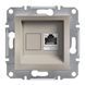 Розетка компьютерная RJ45 CAT.5E UTP Бронза EPH4300169 ASFORA plus Schneider Electric, 22352, Бронза