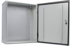 Корпус металлический с панелью 60*50*25, IP54, UBox