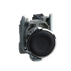 Кнопка чорна22мм 1NO з поверненням XB4BA21 Schneider Electric
