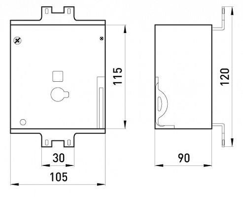 Привод электромагнитный e.industrial.ukm.100.MD.220, 220В