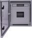 Корпус ударопрочный с АБС-пластика e.plbox.400.500.175.3f.6m.tr, 400х500х185мм, IP65 с прозрачной дверью, панелью под 3 - фазный счётчик і 6 модулей