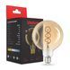 Філаментна лампа Vestum "вінтаж" golden twist G95 Е27 6Вт 220V 2500К 1-VS-2507, 1-VS-2507, 2500, 783