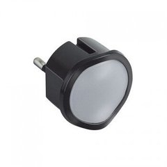 Ночник LED сумеречный черный Legrand