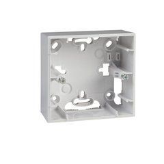 Коробка 1М для зовнішнього монтажу Біла MGU8.002.18 Unica Basic&Colors Schneider, 8763, Білий