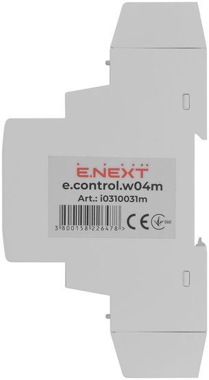 Лічильник однофазний e.control.w04m 5(45)А електронний клас 1.0 (некомер)