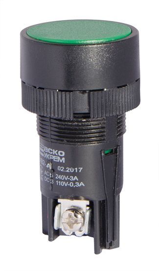 XB2-EA131 Кнопка "Старт" зелена (NO)