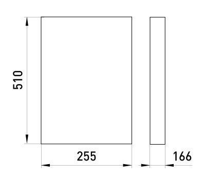 Ящик ЯРП-100А, рубильник розривний BP32-31B31250 IP54, 100