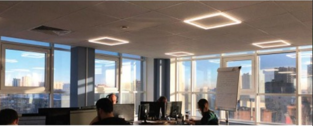 Врезной арт светильник 600*600 SMD LED "CAPELLA-48" 48W 4200K панель белая