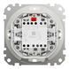 Одноклавішний перемикач 2 напрямки IP44 Чорний Sedna Design