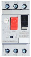 Автоматичний вимикач захисту двигуна УКРЕМ ВА-2005 М20