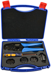 LY03C-5D3 набор инструментов (обжимной+матрицы+отвертка) в чемоданчике АСКО