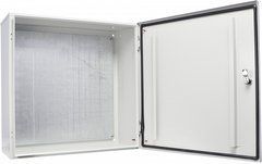 Корпус металлический с панелью 60*60*25, IP54, UBox