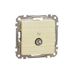 TV-розетка, Sedna Design & Elements, Береза - имитация дерева, SDD180471 Schneider, Береза