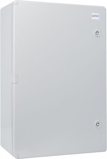 Корпус з АБС-пластику 40*60*20 ІР65 ударостійкий, з МП, непрозорі дверцята UBox