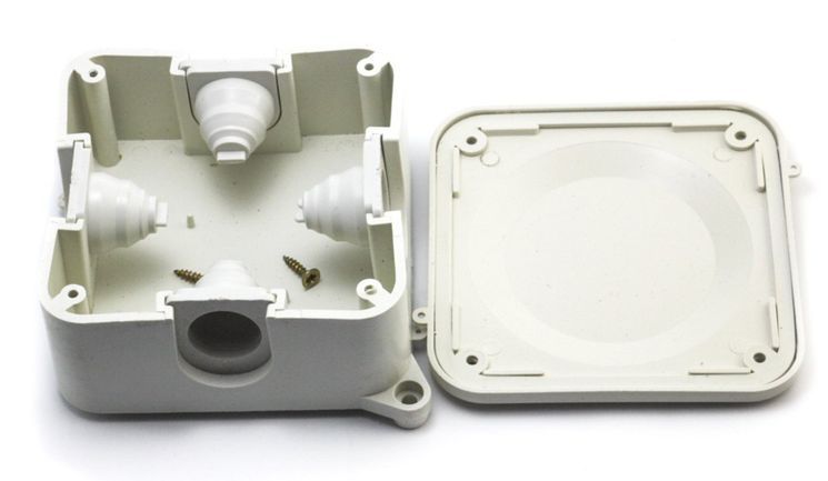 Розподільча коробка Р3, без клемника, 120х120х65мм IP 41 (50 шт)
