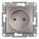 Розетка 1-я без заземления Бронза EPH3000169 ASFORA plus Schneider Electric, 9954, Бронза