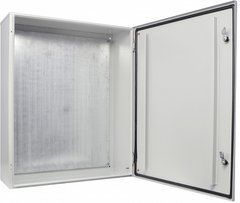 Корпус металлический с панелью 70*50*30, IP54, UBox