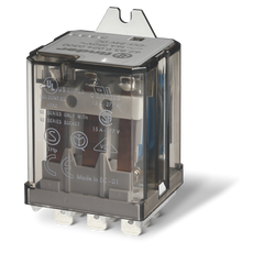 Реле 3NO 16A 230В AC; AgCdO; силове; зазор >3мм; зад.фланець; Faston250; RT I Finder