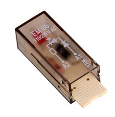 Модуль красного светодиода для гнезд YPT/PT/YRT/RT 110-230В AC Schrack