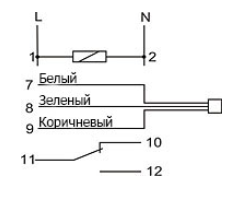 Регулятор температури CRT-04, таймер, 230 В AC, від 0&deg;C до +60&deg;C, 16А
