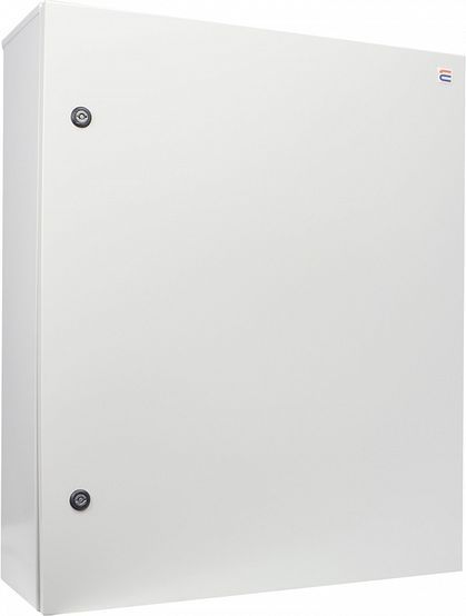 Корпус металлический с панелью 80*65*25, IP54, UBox