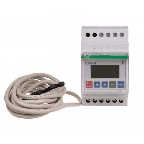 Регулятор температури CRT-04, таймер, 230 В AC, від 0&deg;C до +60&deg;C, 16А