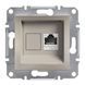 Розетка компьютерная RJ45 CAT.6 UTP Бронза EPH4700169 ASFORA plus Schneider Electric, 22356, Бронза