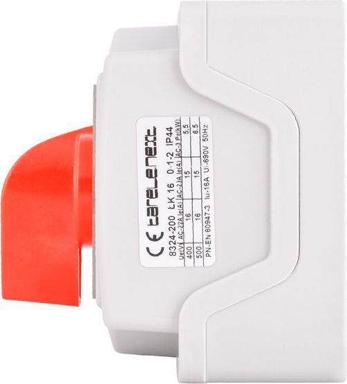 Пакетный переключатель LK16/4.322-ОВ/45 в корпусе, 0-1-2, 16А, IP44