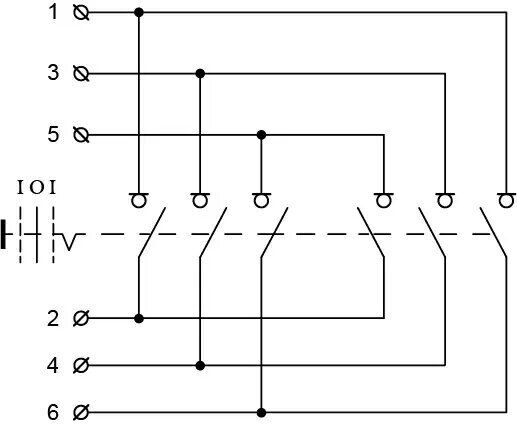 Роз'єднувач 1-0-1 на 30А (QS5-30N)