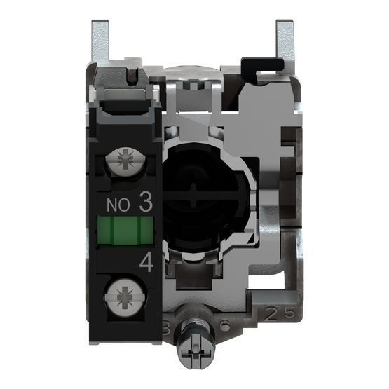 Кнопка 22мм з поверненням жовта 1NC XB4BA51 Schneider Electric