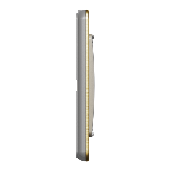 Рамка 5-постовая Матовое золото Sedna Elements Schneider Electric SDD371805