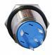 TYJ 16-361 220V зеленая кнопка метал. с подсв. с фиксацией 1NO+1NC