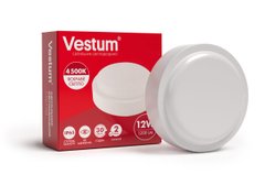 Светодиодный круглый светильник для ЖКХ Vestum 12W 4500K 220V 1-VS-7102, 4500