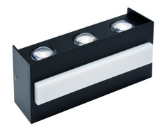 Светильник светодиодный фасадный SMD LED "TWIST-12" 12W настенный