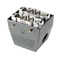Корпус EBM812FU10 с вилкой 2х(4х80А + 2х16А) (12 виводов) боковой ввод EMAS