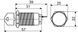 TY 19C-K11/2 Кнопка металева з ключем 2-о позиційна 1NO+1NC IP 67