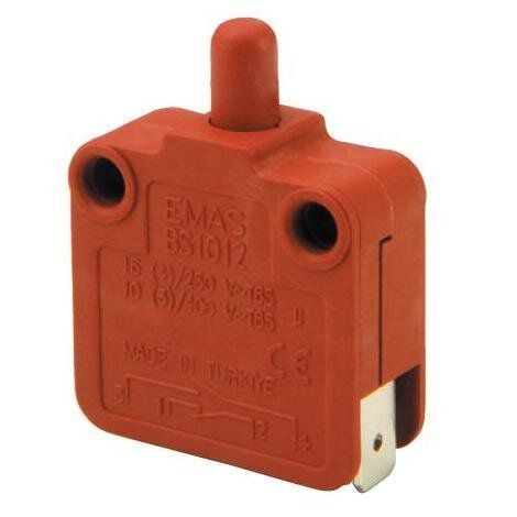 Міні-вимикач кнопковий BS1012 миттєвої дії (1НО+1Н3) EMAS