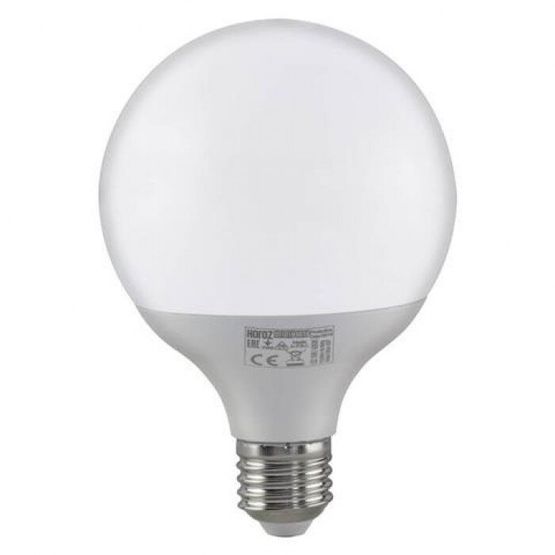 Лампа ШАР SMD LED 16W E27 GLOBE-16 HOROZ, 001-019-0016-051, 3000